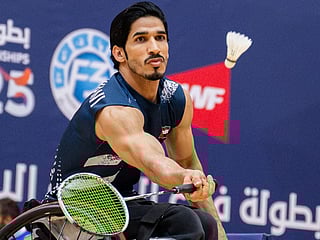 Accident didn’t stop him: UAE badminton ace takes flight on home soil