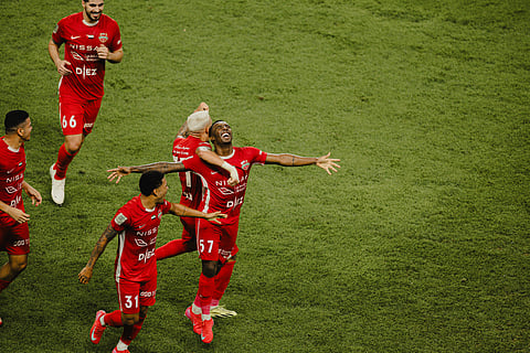 Shabab Al Ahli clinch 11th title with 2-1 win over Sharjah in President’s Cup final.