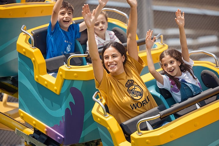 Residents can enjoy full-day access to MOTIONGATE Dubai, Real Madrid World, LEGOLAND Dubai or LEGOLAND Water Park. 