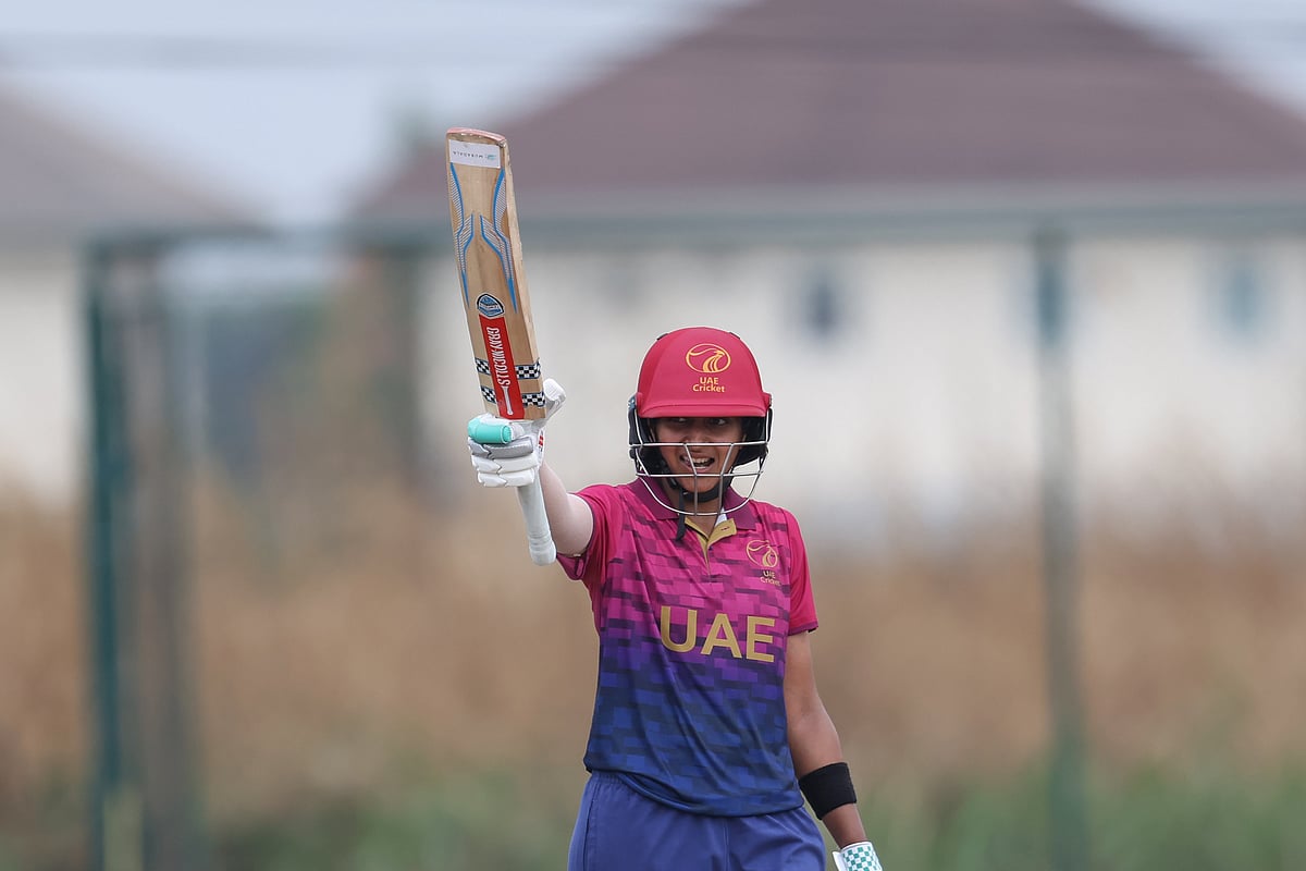 UAE skipper Esha Oza.