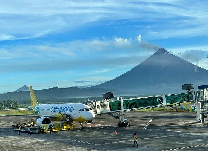 Touch down with a view: The Bicol International Airport, now night-landing ready, is hailed as the most scenic gateway to the Philippines. Nestled in Albay in the southeastern part of the country, it offers arriving passengers a jaw-dropping welcome: the perfectly cone-shaped, cloud-kissed Mt. Mayon (2,463m) towering in the background — an active volcano that’s as fierce as it is fabulous.