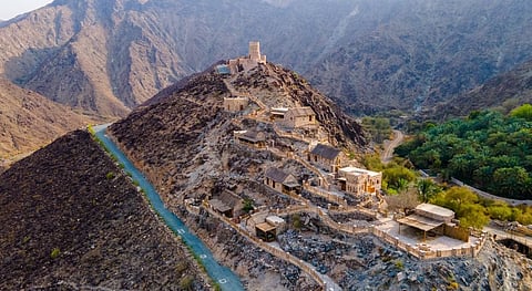A view of Najd Al Meqsar. Shurooq’s projects have directly and indirectly generated 5,000 jobs, with 1,095 of those created through joint ventures