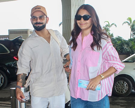 Watch: Virat Kohli, Anushka Sharma spotted in Vrindavan on spiritual visit