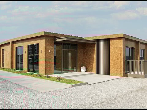 ECC Contracting builds sustainable prototype home in Dubai using DesertBoard’s PSB