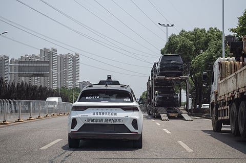 Under the new partnership, Uber riders will soon be able to book fully driverless rides powered by Baidu’s Apollo Go autonomous vehicles, directly through the Uber app.