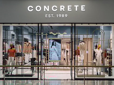 Premium fashion label Concrete makes its UAE debut