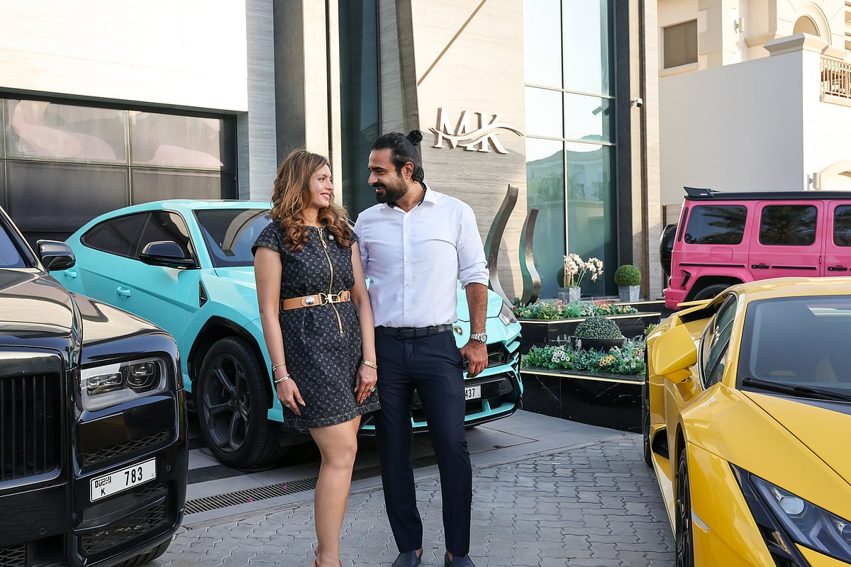 What happens when a Dallas-based interior designer with a love for tech and a flair for gold lands in Dubai? You get an 8,000-square-foot Palm Jumeirah mansion with zero light switches, 24-karat gilded ceilings, and a TV that rises from the floor at the tap of a phone. Meet Anita Surani — a woman who transformed her home into a maximalist-meets-minimalist marvel that’s as high-function as it is high-drama. From Barbie-pink G-Wagons to blush-lit pillars that change colour during cricket matches, this is luxury — Dubai style. Step inside and prepare to be dazzled.
