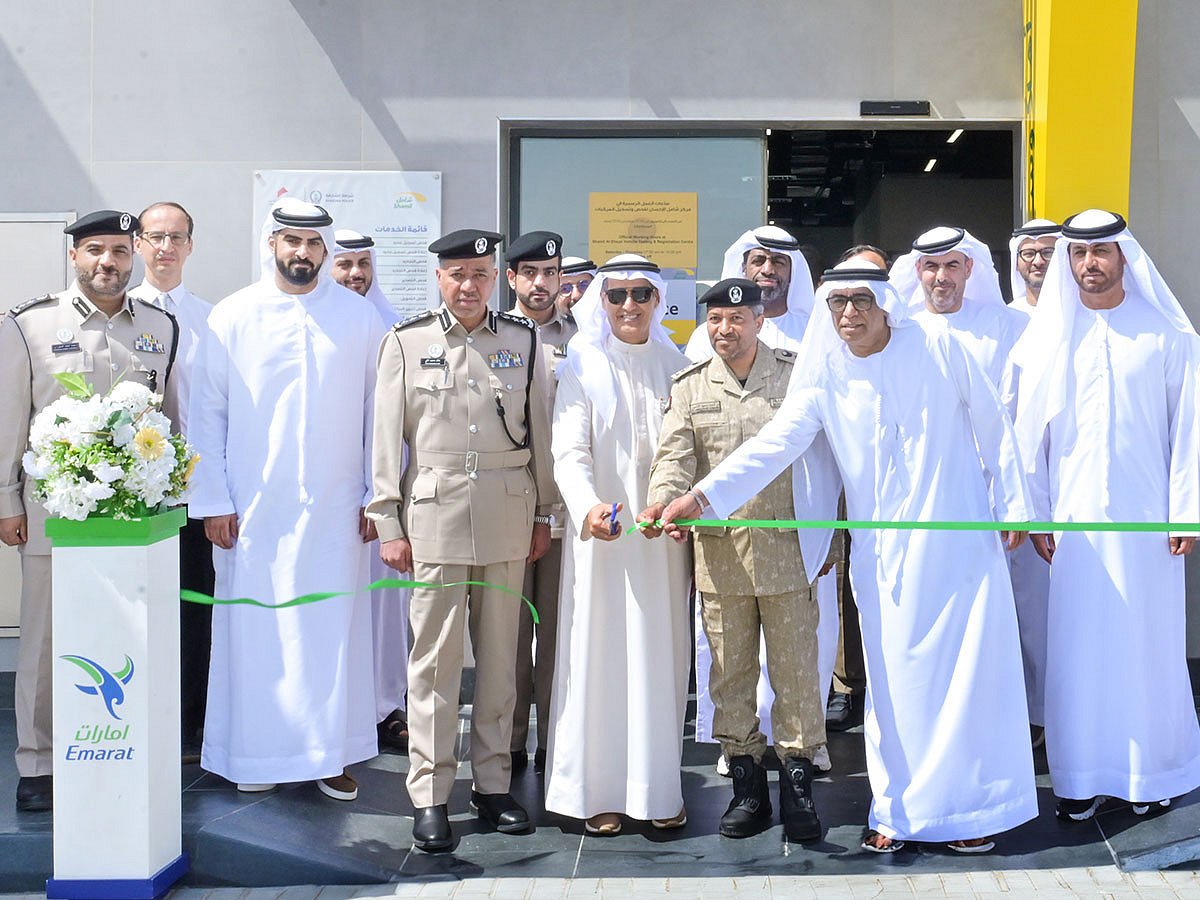Sharjah Police open a new vehicle testing centre