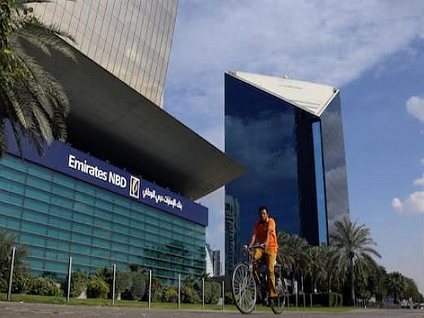 Emirates NBD head office in Dubai, UAE