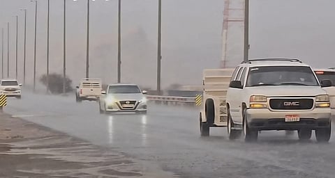 UAE weather alert: Heavy rain in Al Ain, Abu Dhabi Police issue warning 