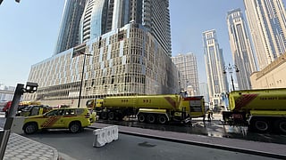 Fire contained at under-construction building in Al Habtoor City in Dubai