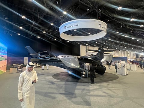 Midnight is equipped with a fixed wing and 12 electric motors—six at the front and six at the rear.