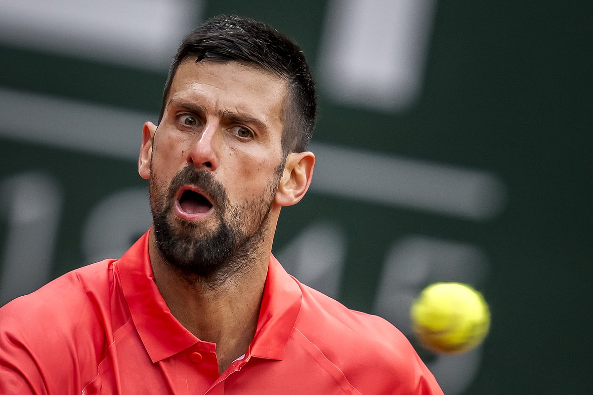 Serbia's Novak Djokovic has been preparing for the French Open in the ATP 250 Geneva Open.