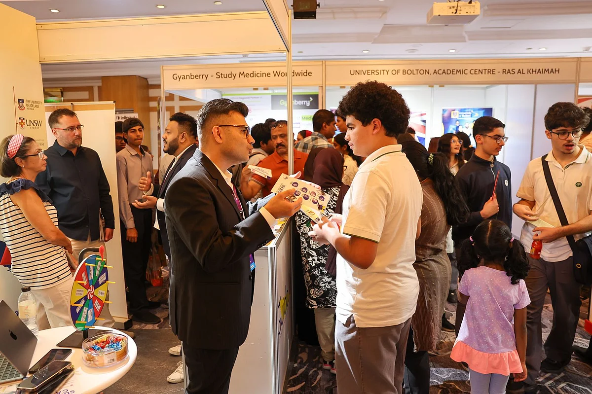 Edufair sees strong turnout on the first day  