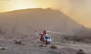 Heroic rescue: UAE National Guard airlifts hiker in 70s from Ras Al Khaimah mountains