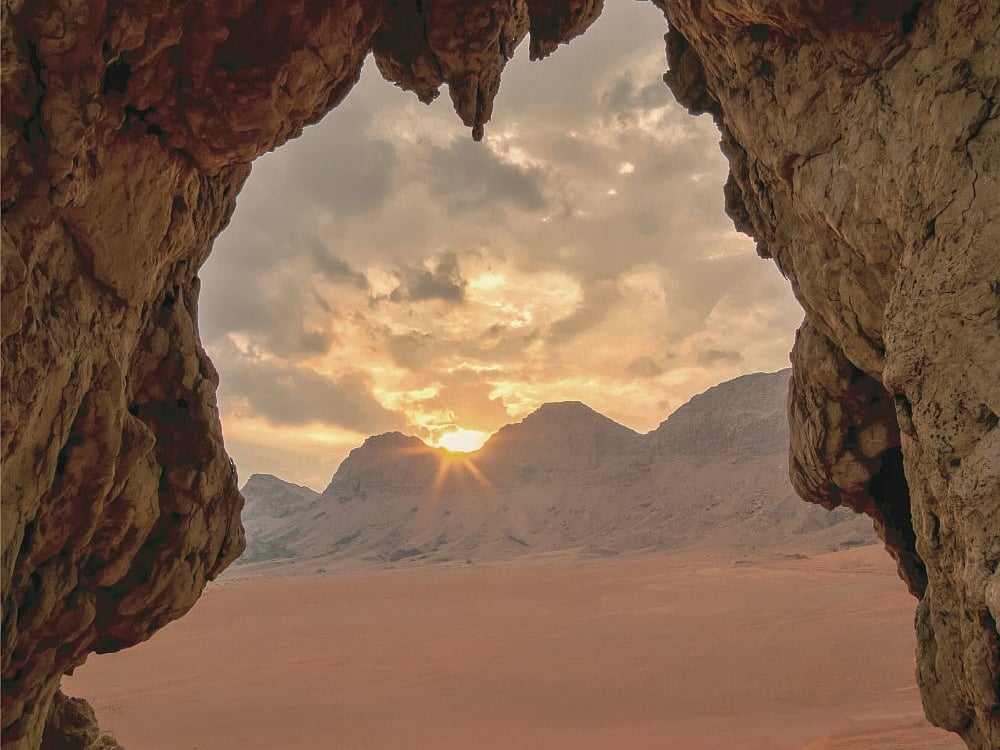 A view of Faya desert in Sharjah. Originally nominated in 2024 under the “Cultural Landscape” category, Faya is currently under evaluation by the UNESCO World Heritage Centre.