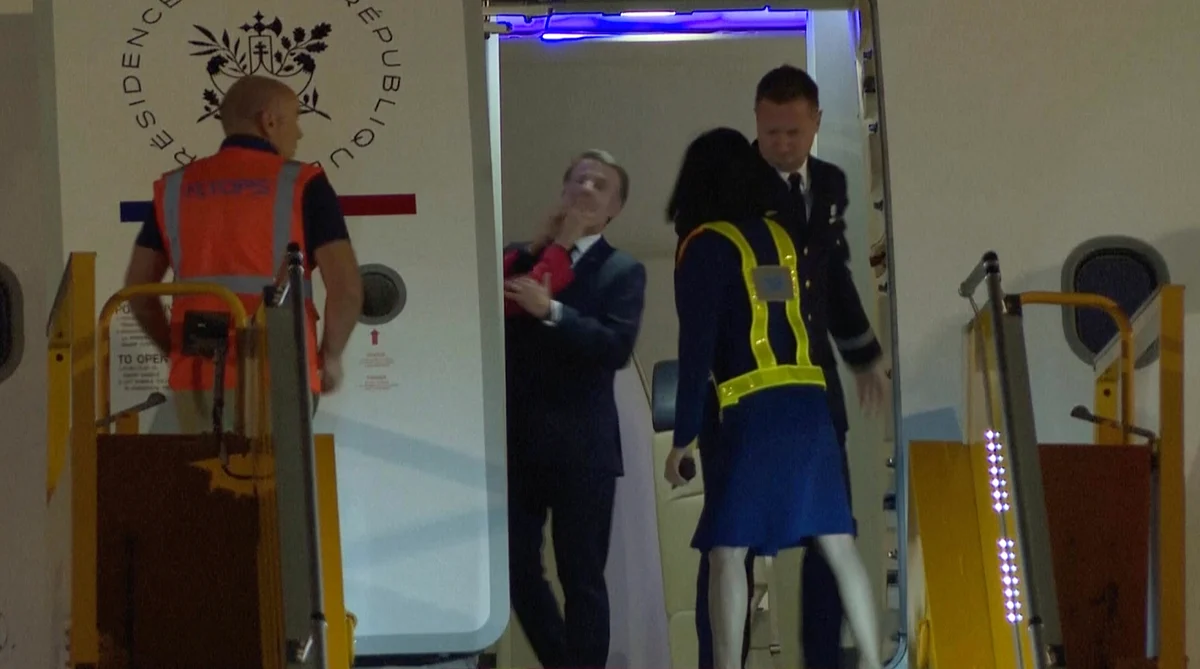 France's President Emmanuel Macron 
