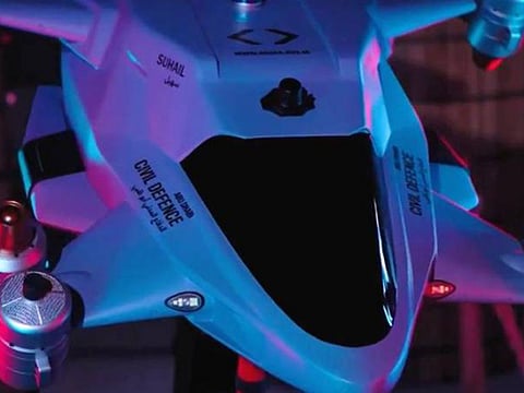 Designed to address the challenges of modern firefighting, ‘Suhail’ is equipped with state-of-the-art technologies that enable it to access hazardous areas beyond the reach of human responders. 