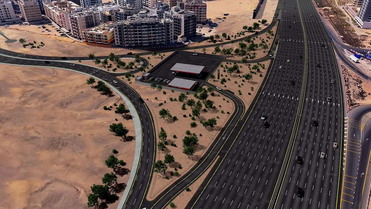 RTA announces the opening of new entry and exit point from Al Warqa will ease traffic congestion 