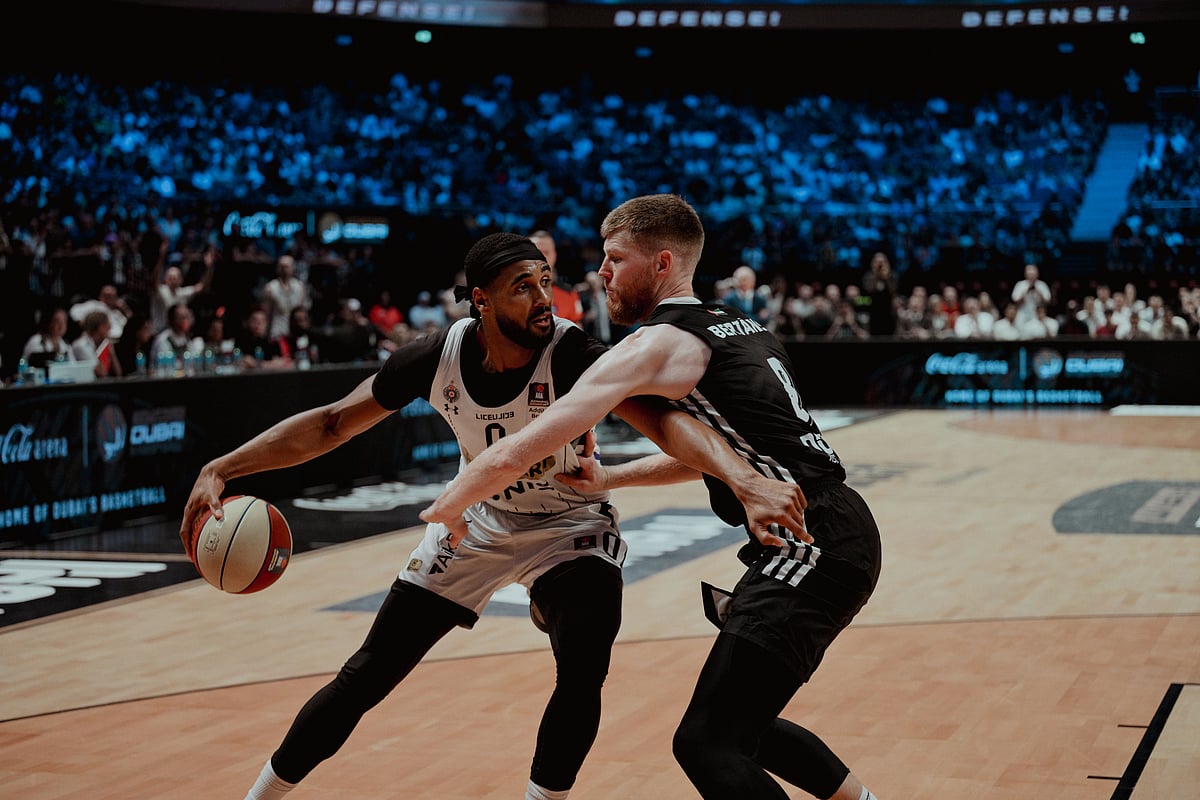 Dubai Basketball edged out seven-time ABA League champions Partizan Mozzart Bet in Game 2 of the semi-finals – winning the pivotal clash 100:95 in the final five minutes of overtime.