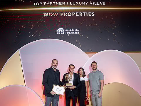 WOW Properties named Top Luxury Villa Partner by Majid Al Futtaim at Tilal Al Ghaf