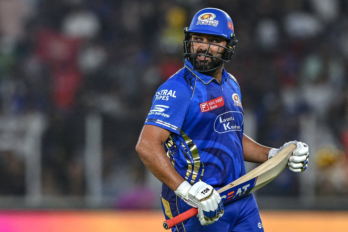 Mumbai Indians' Rohit Sharma