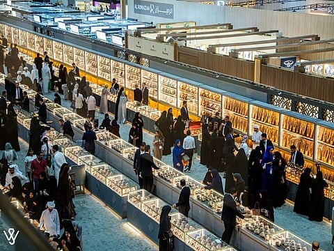 57th edition of Watch & Jewellery Middle East Show opens in Sharjah, featuring 400 exhibitors from 19 countries in one of the region's largest gold and jewellery exhibitions.