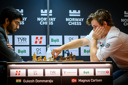 Magnus Carlsen's loss to India's Gukesh still hurts the Norway Chess champion.