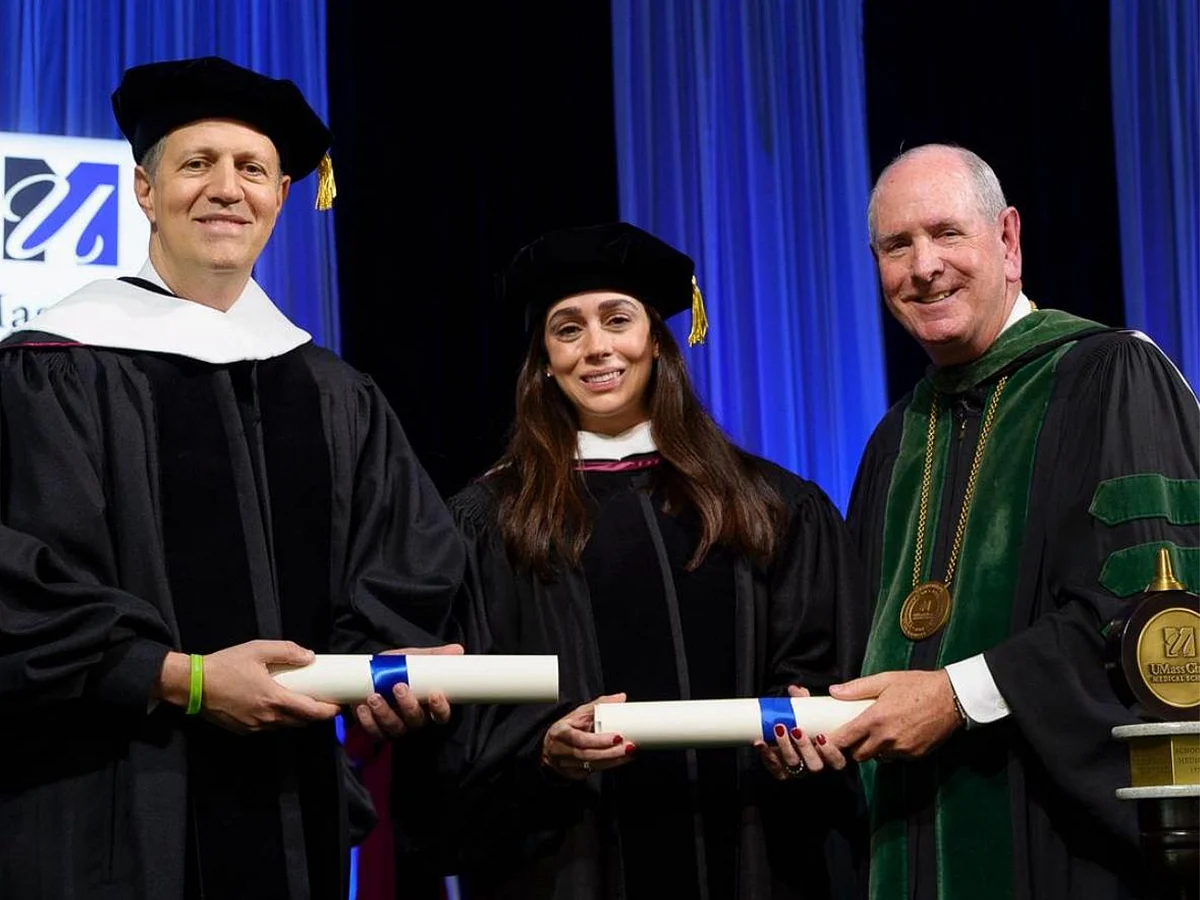 Majid and Lynn Jafar honoured doctorate degrees by UMass Chan Medical School for advancing medical research