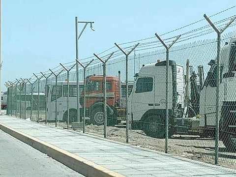 Abu Dhabi warns truck owners over long-abandoned vehicles in Musaffah parking zone