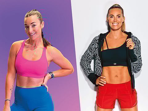 Sarah Lindsay and Sophia Adams: Fitness mantras revealed 