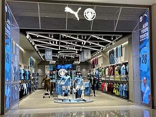 Manchester City and PUMA unveil new flagship store in Dubai Mall