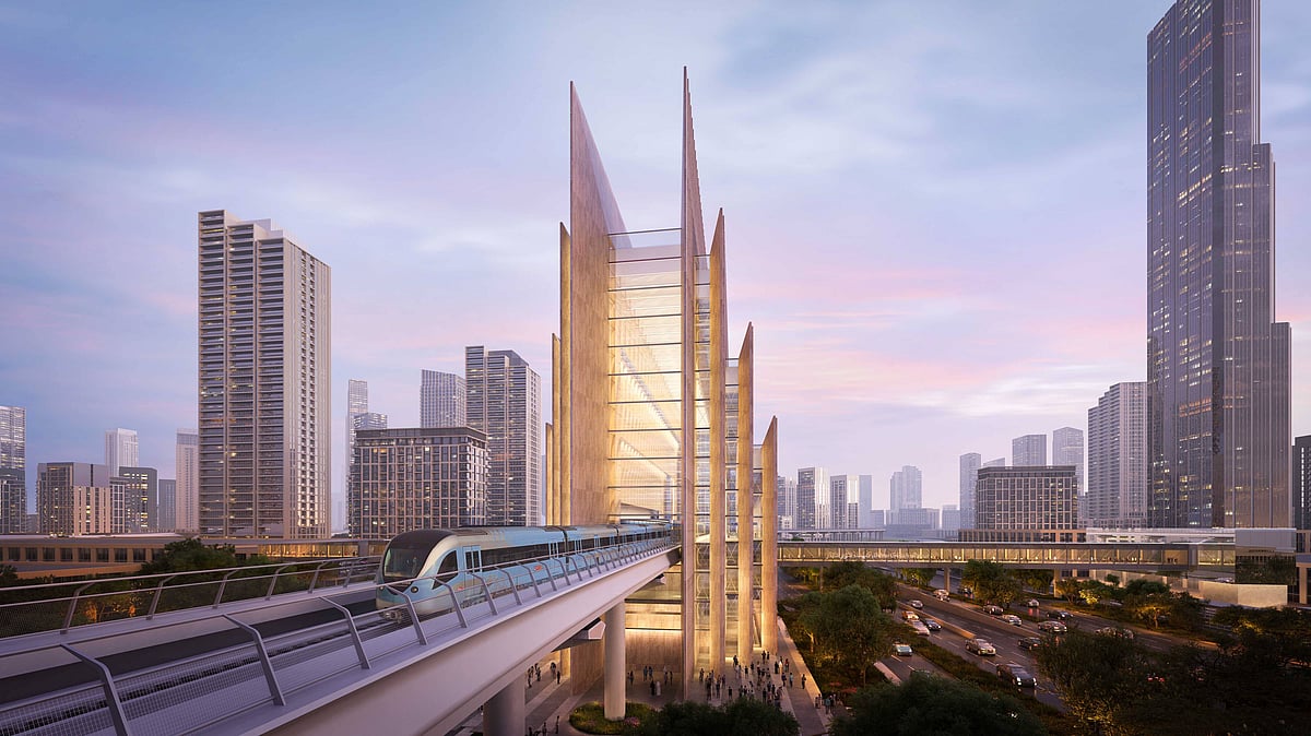 Dubai Metro Blue Line 
