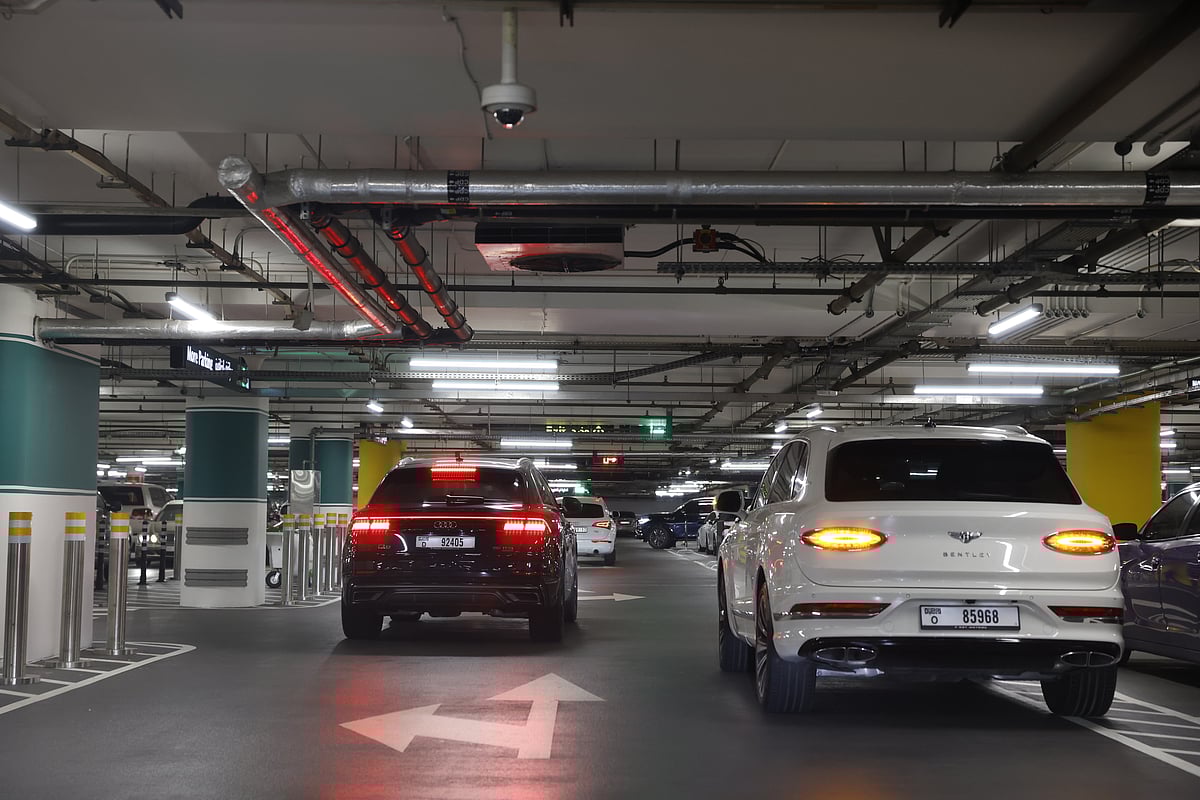 Dubai mall car parking