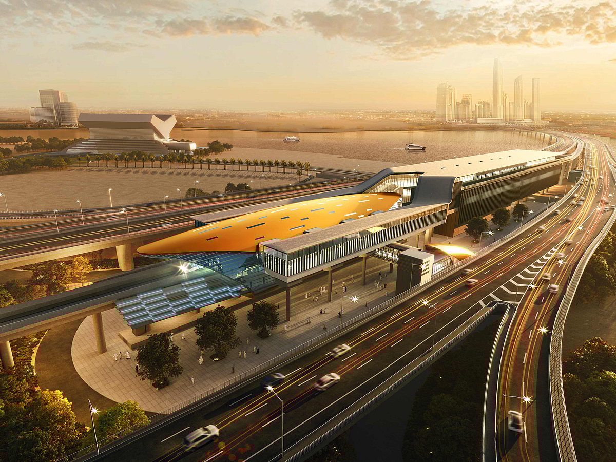 Dubai Metro blue line
