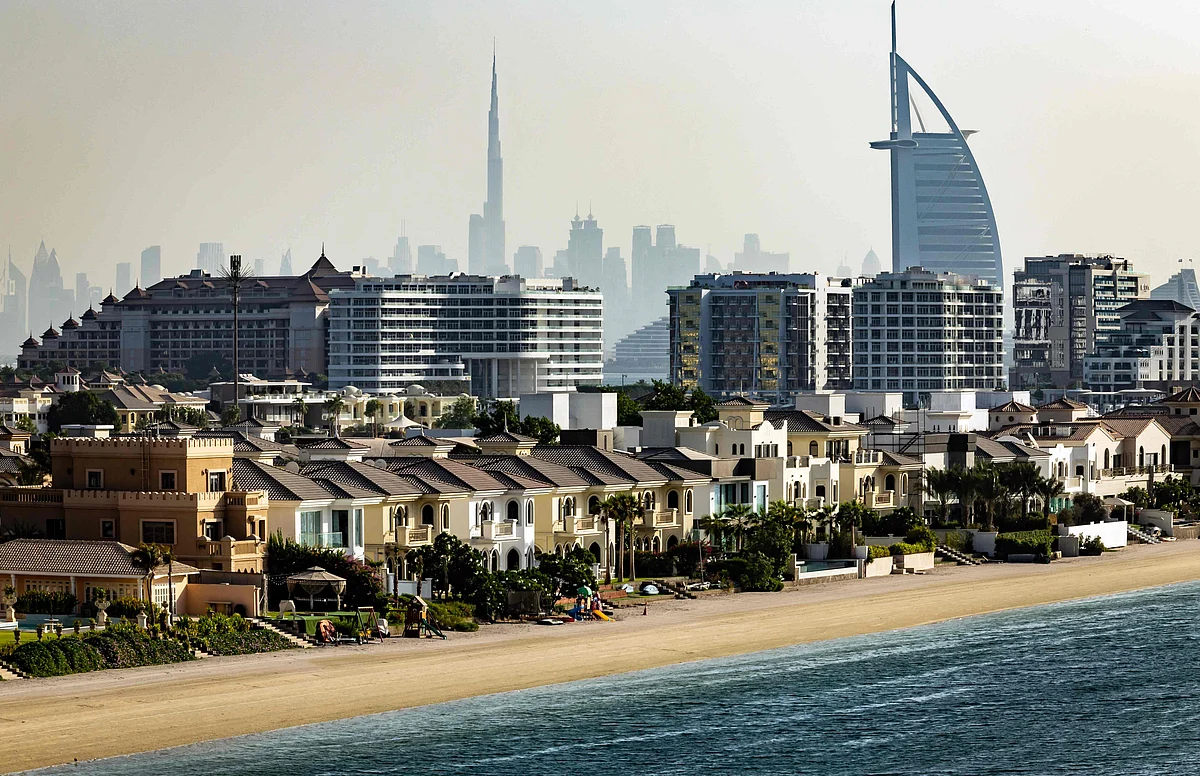 Stock Dubai skyline