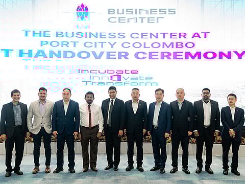 Port City Colombo commemorates Business Centre tenant handover