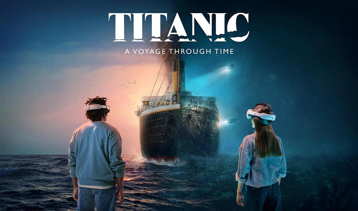 Titanic wreck exhibit