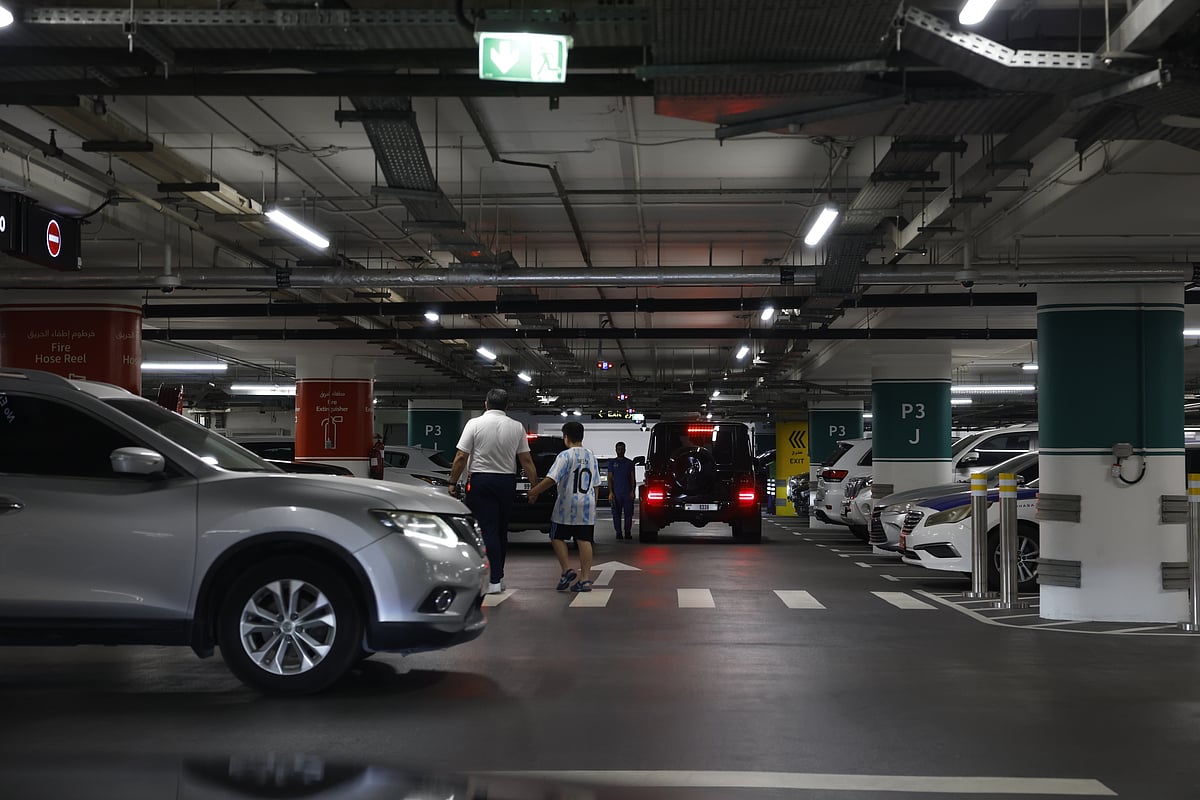 Dubai mall car parking