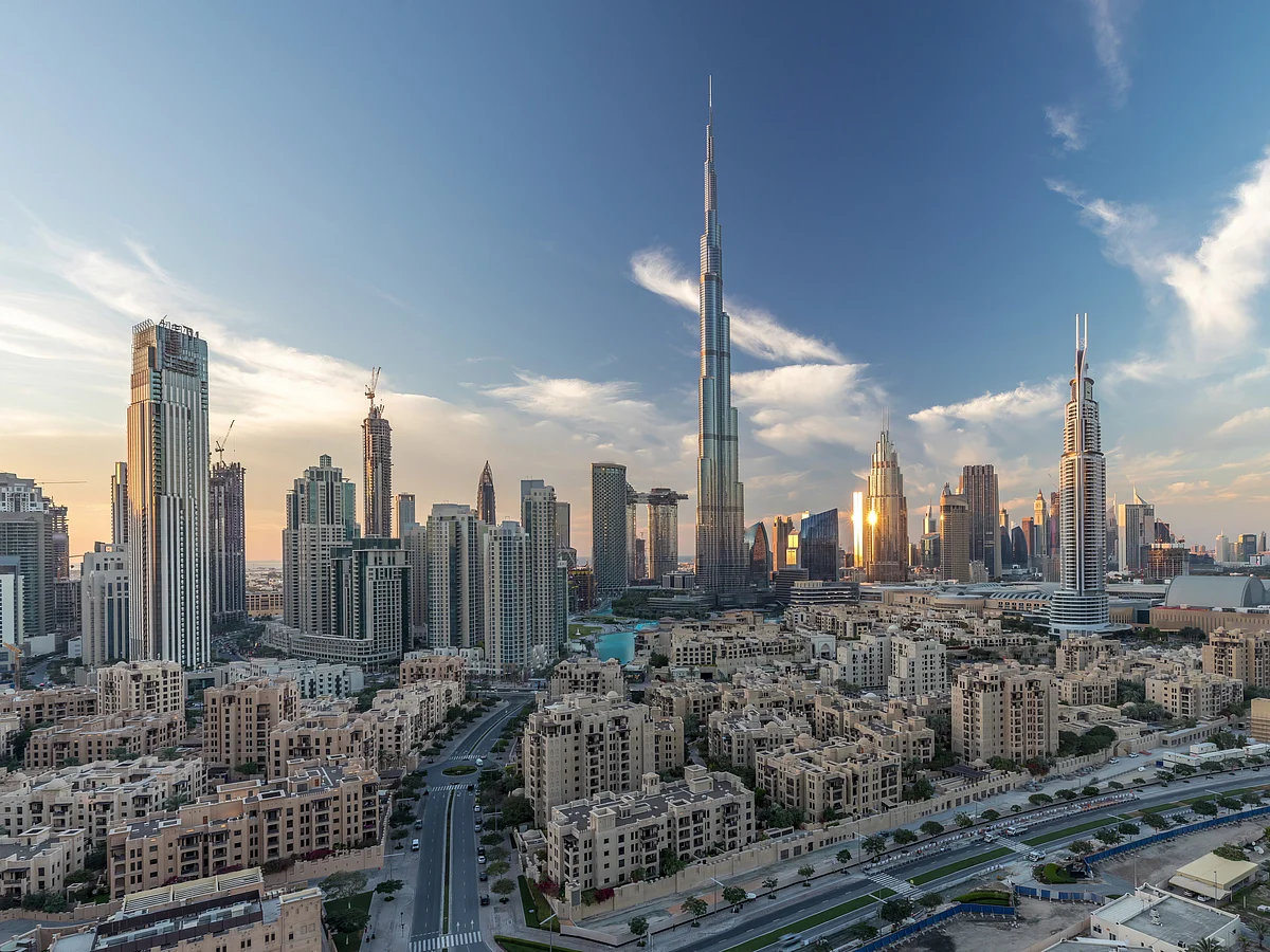 Stock Dubai skyline