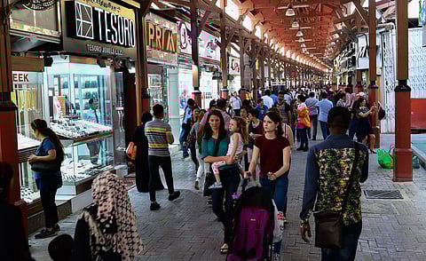 Gold souq in Deira.