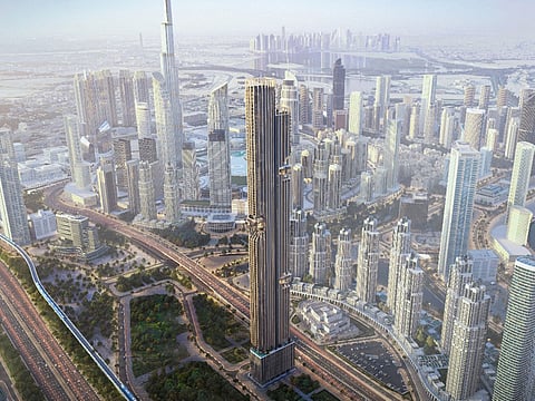 The Deyaar Downtown Residences will come up in Dubai's 'golden triangle' for super-tall structures. 