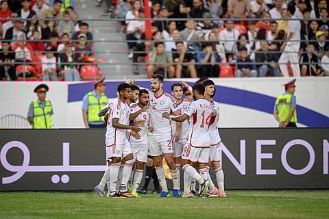 Kyrgyzstan score late to hold UAE in the Asian World Cup qualifiers