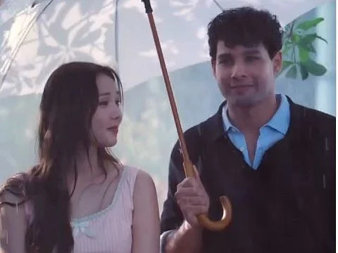 Siddhant Chaturvedi with Chae Soobin in the new ad