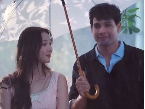 Siddhant Chaturvedi with Chae Soobin in the new ad