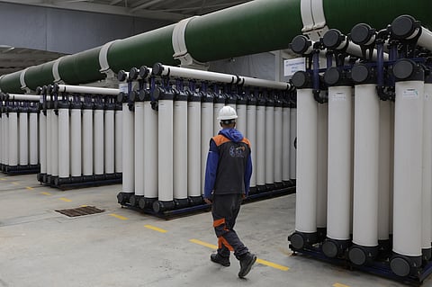 Middle East relies heavily on desalinated water for cities and industry. Image used for illustrative purposes. 