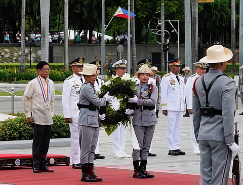 Philippine President Ferdinand Marcos Jr (left) led the 127th Philippine Independence Day celebrations on Thursday (June 12, 2025), with a flag-raising and wreath-laying ceremony held in Luneta (Rizal Park), a monument dedicated to the country's national hero Dr Jose P. Rizal.