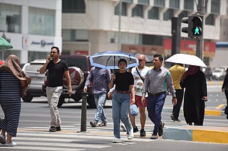 Hot summer in UAE