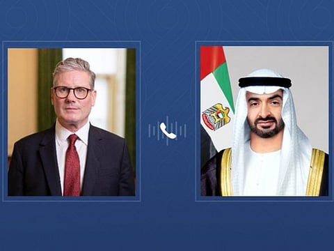 UAE President, UK Prime Minister discuss regional developments