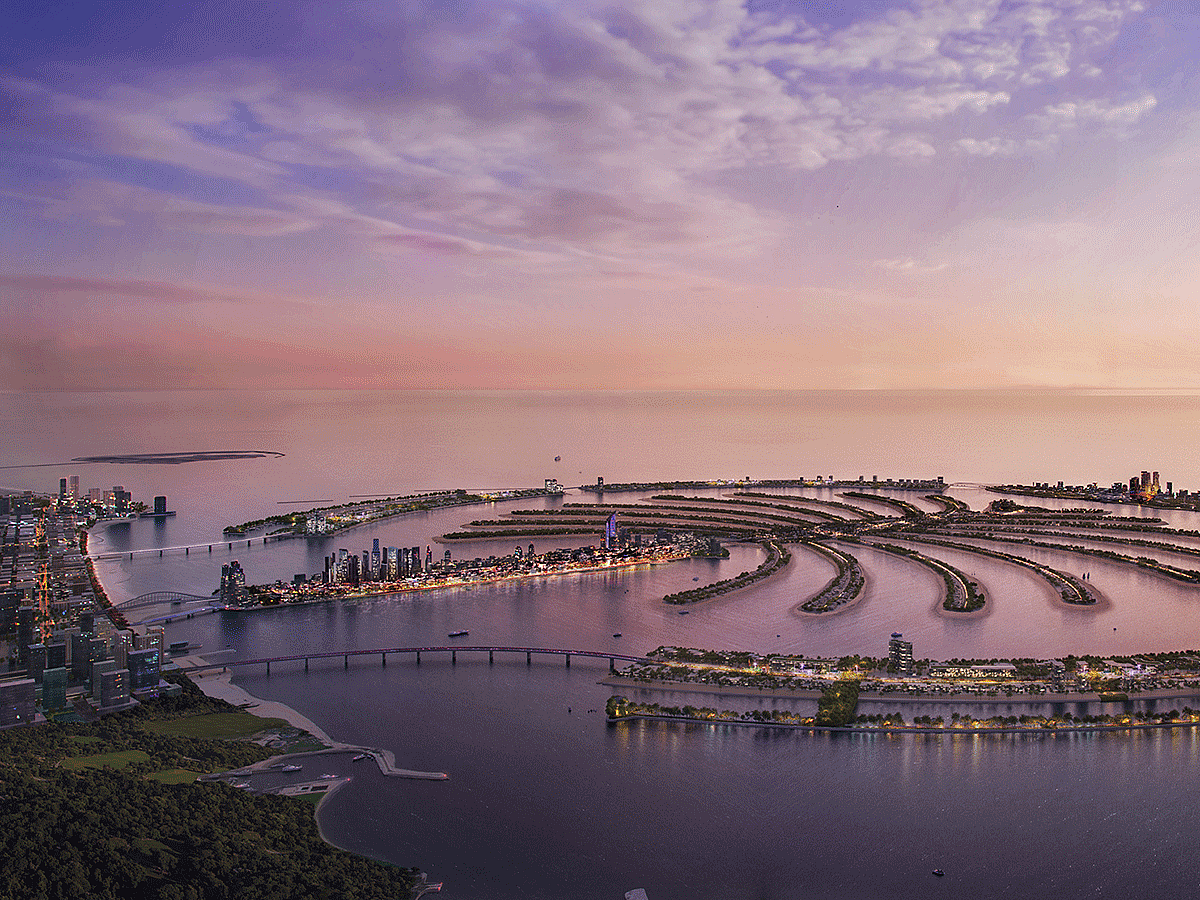 The Palm Jebel Ali is emerging as a major investment destination for luxury homes in Dubai. 